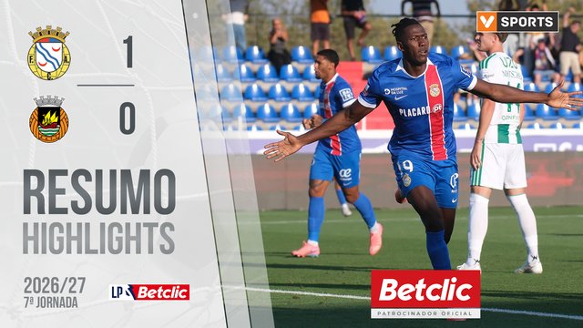 Liga Portugal Betclic (7ªJ): Resumo FC Alverca 1-0 Rio Ave FC