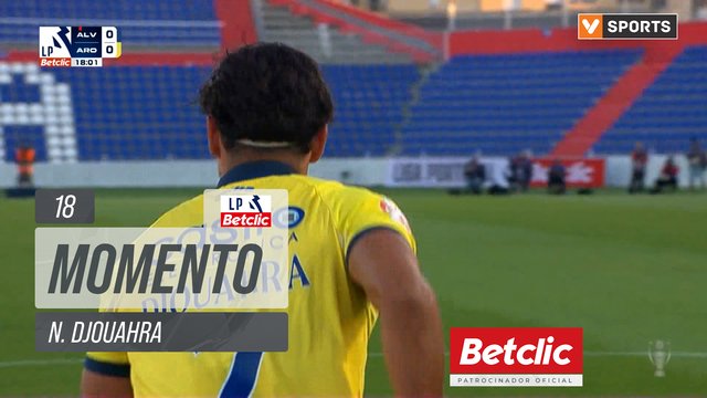 Lance de N. Djouahra aos 18′ — Alverca 0-1 Arouca