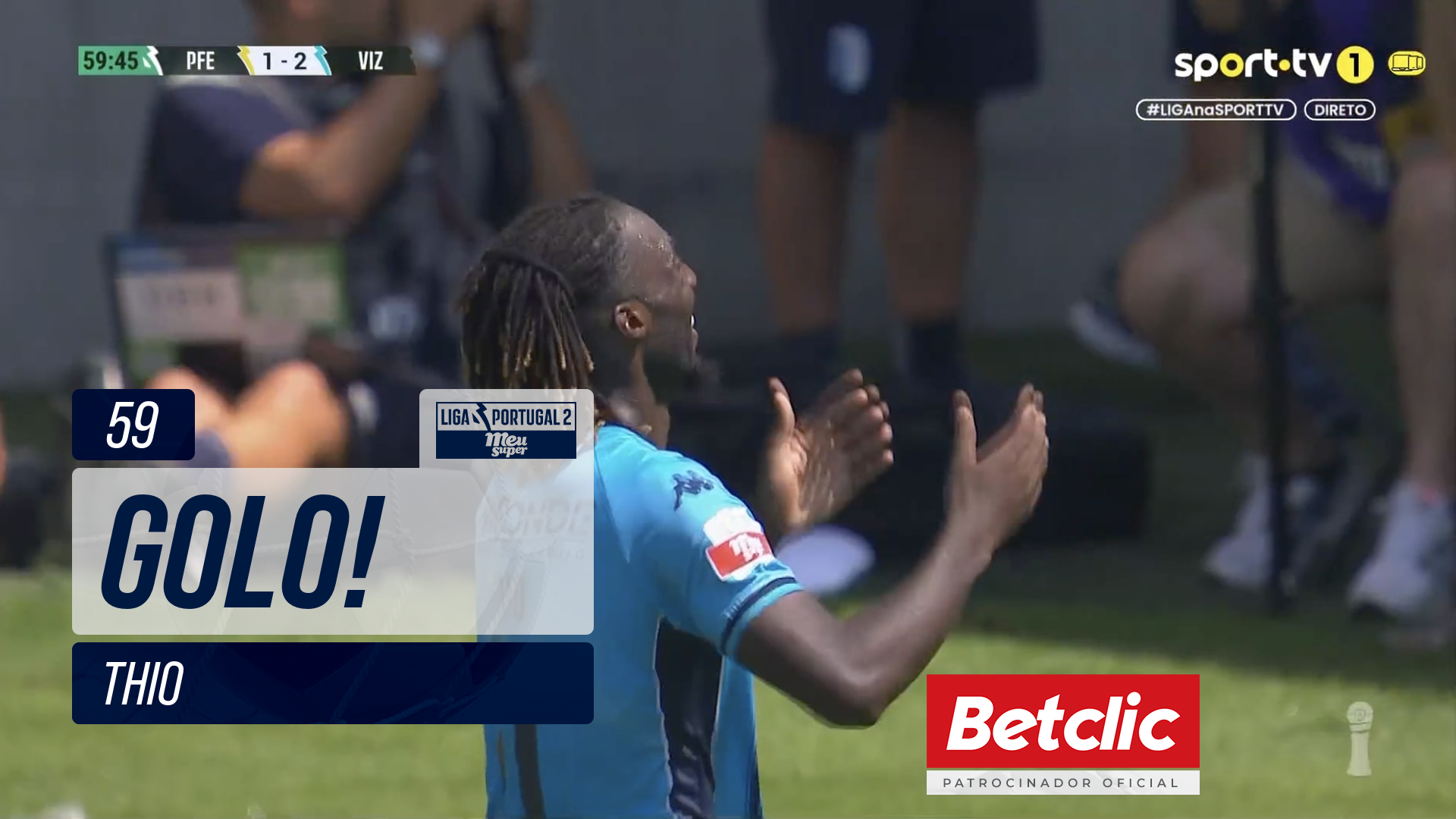 GOLO! Vizela, Thio aos 59', P. Ferreira 1-2 Vizela