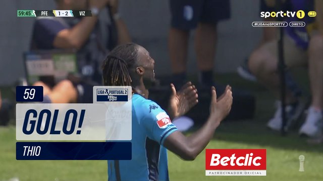 GOLO! Vizela, Thio aos 59', P. Ferreira 1-2 Vizela