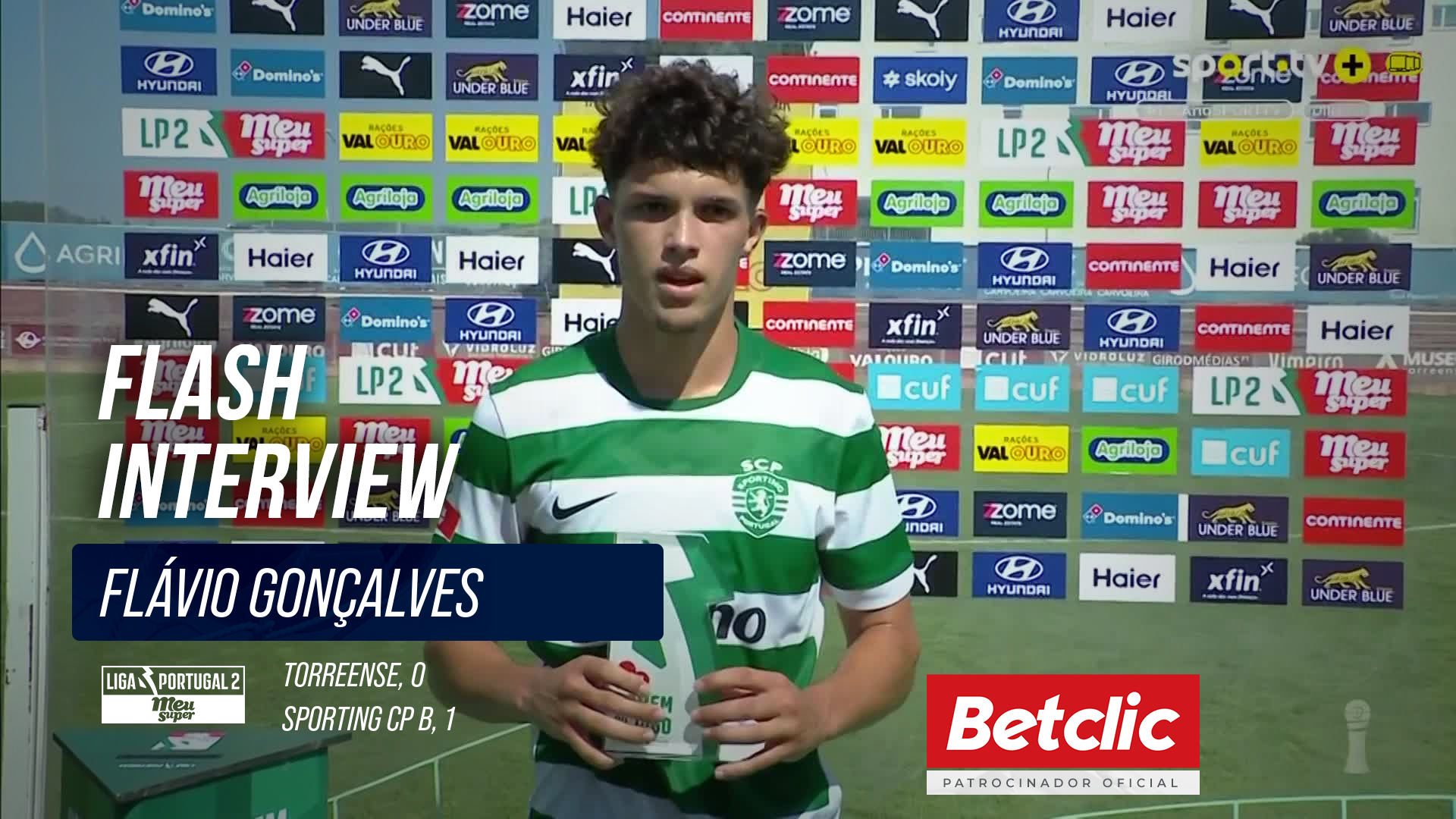 Flash Interview Flávio Gonçalves (Sporting CP B)