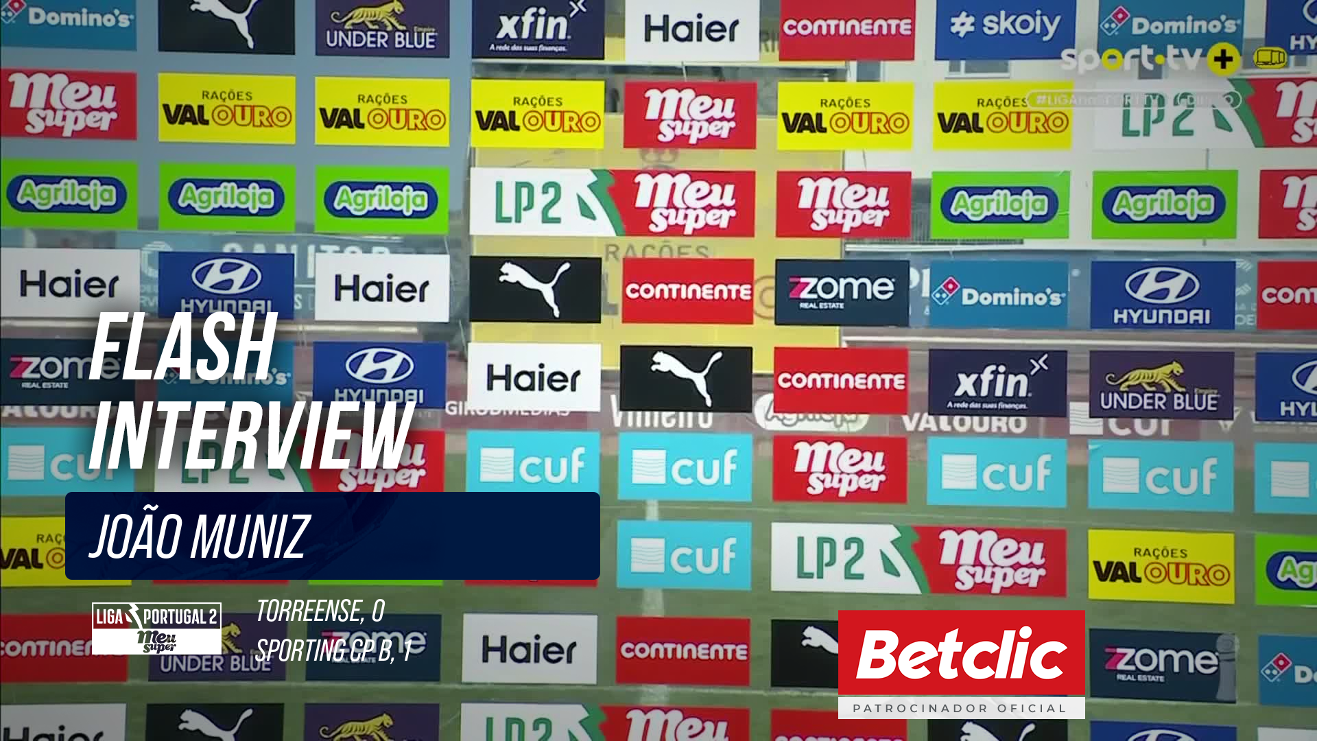 Flash Interview João Muniz (Sporting CP B)