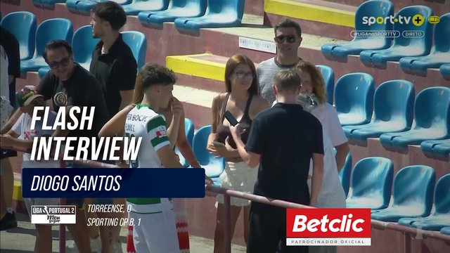 Flash Interview Diogo Santos (Torreense)