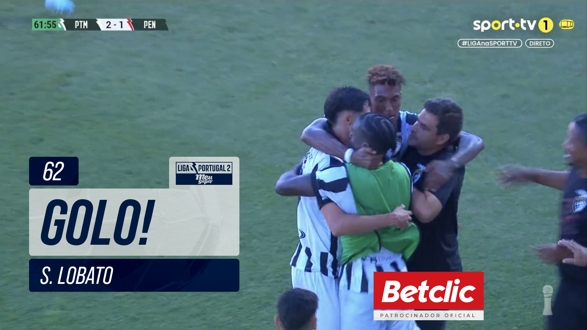 GOLO! Portimonense, S. Lobato aos 62', Portimonense 2-1 Penafiel