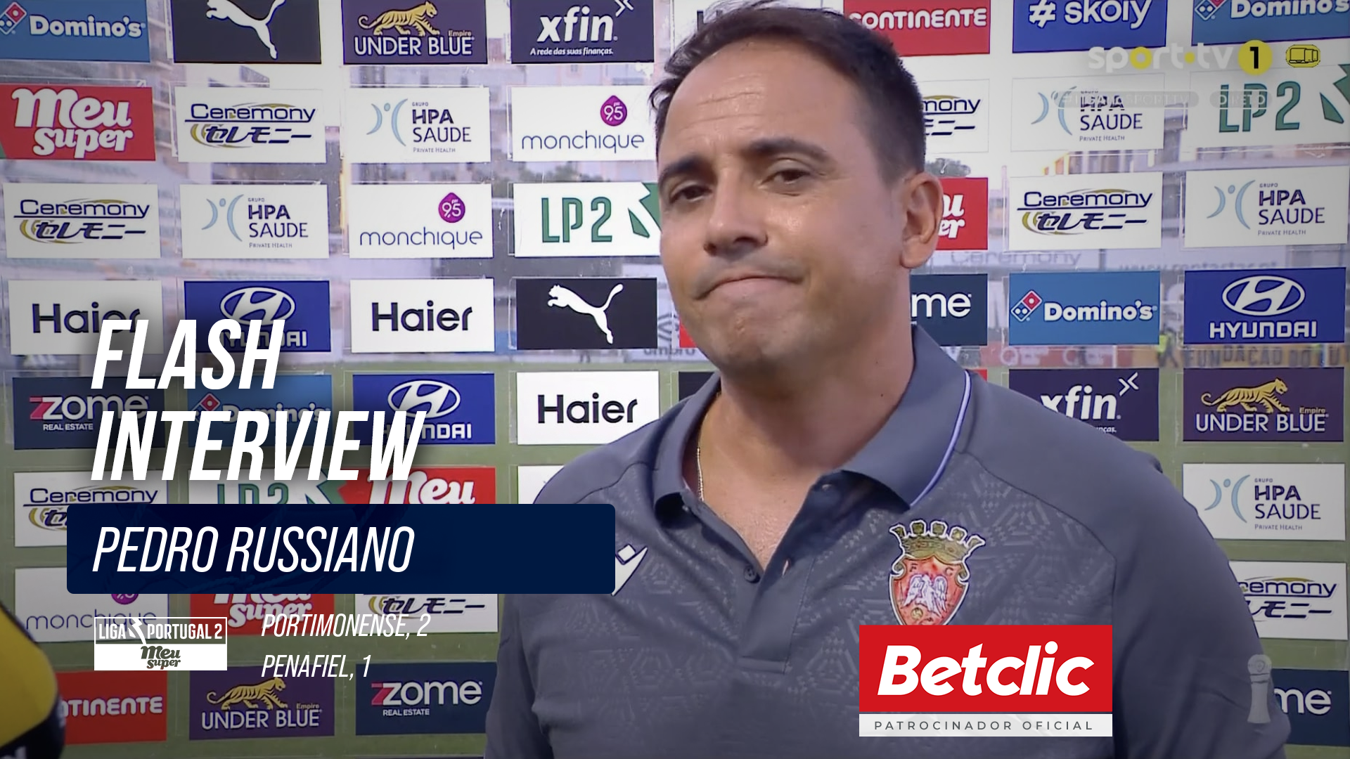 Flash Interview Pedro Russiano (Penafiel)