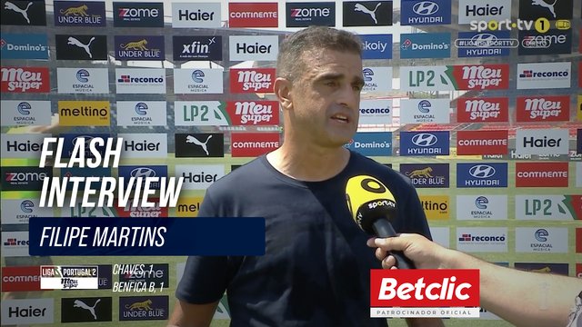 Flash Interview Filipe Martins (Chaves)