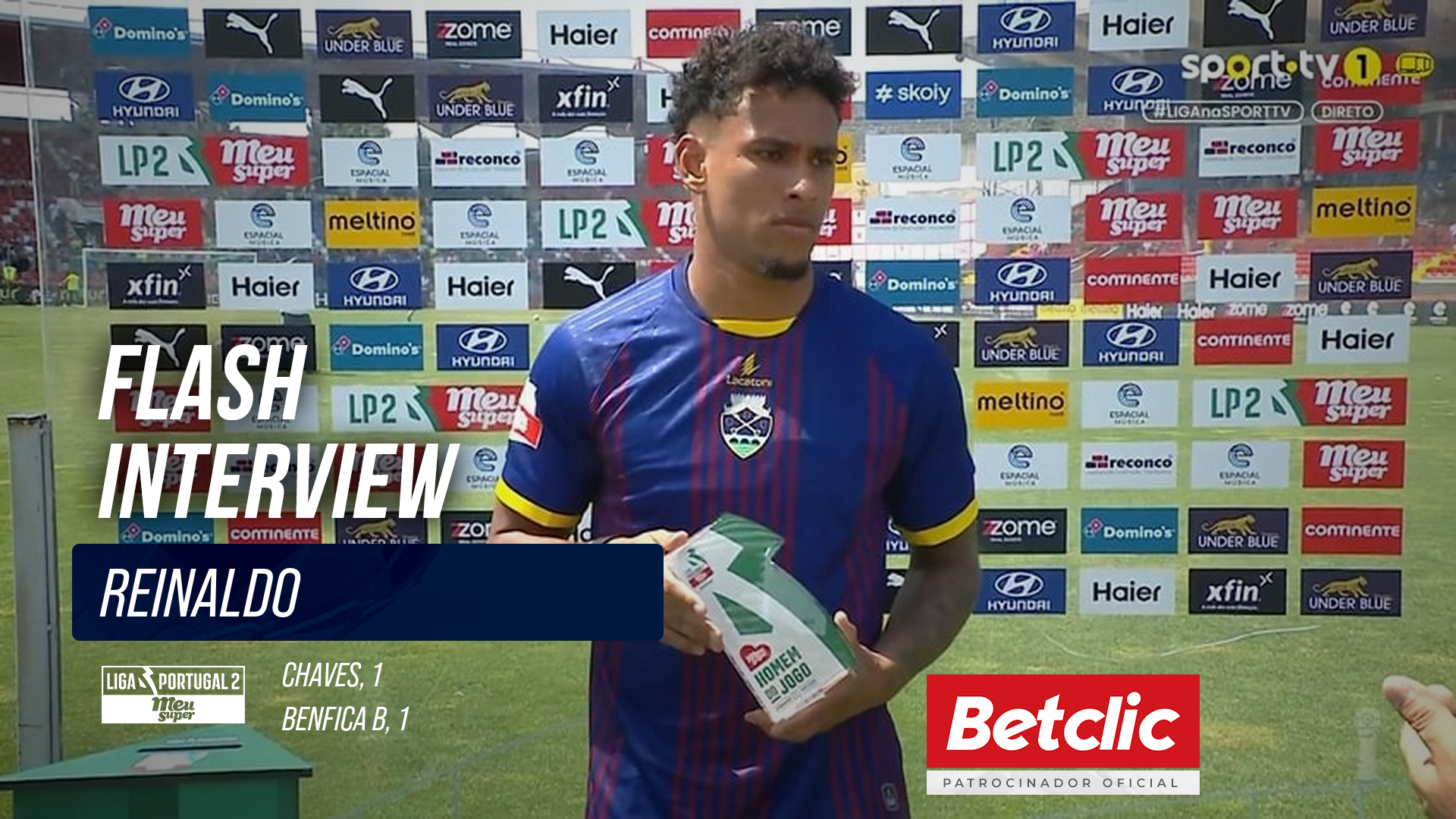 Flash Interview Reinaldo (Chaves)