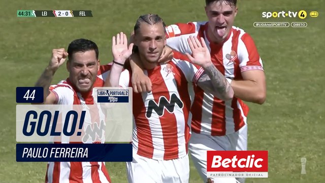 GOLO! Leixões, Paulo Ferreira aos 44', Leixões 2-0 Felgueiras