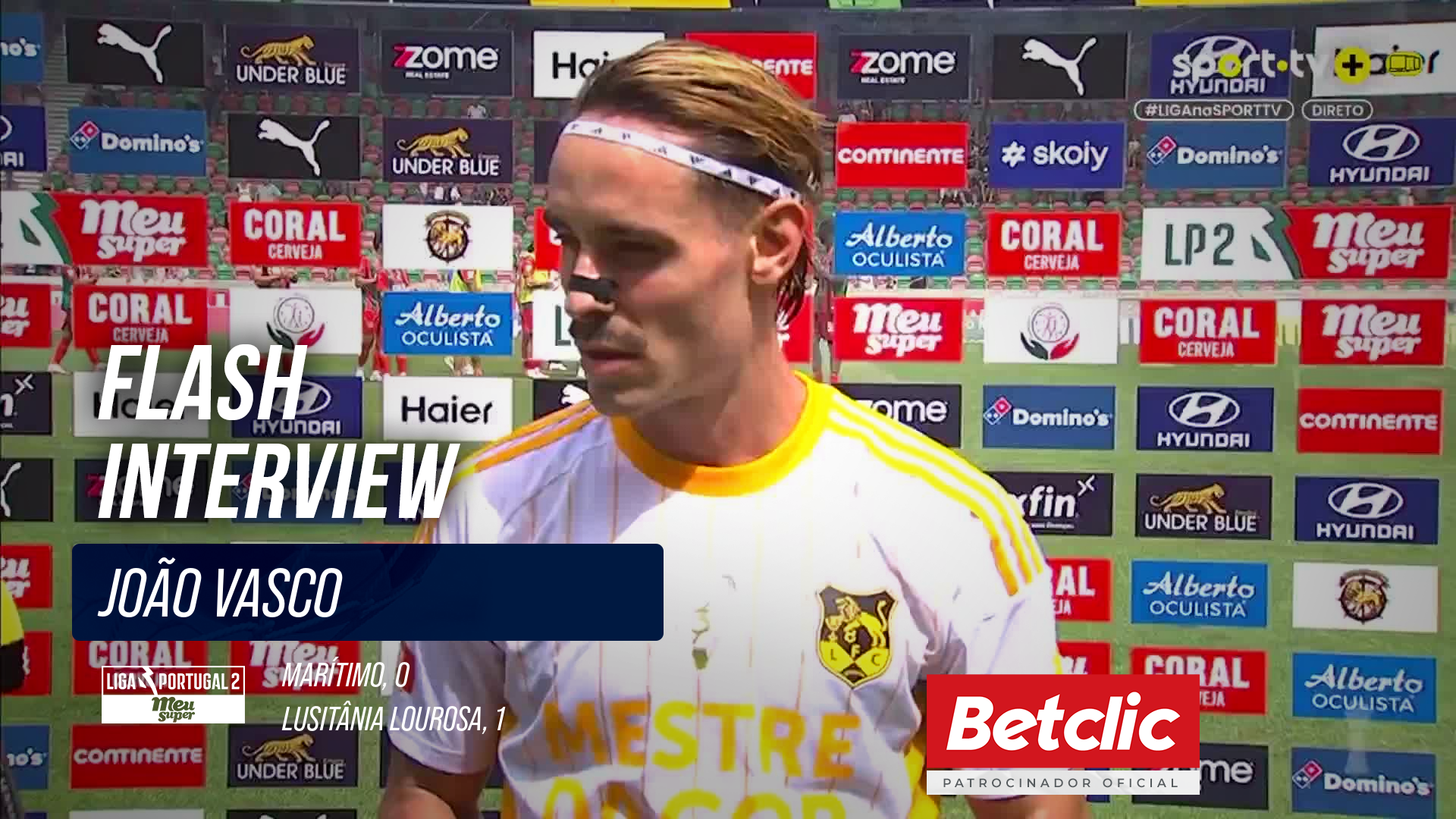 Flash Interview João Vasco (Lusitânia Lourosa)