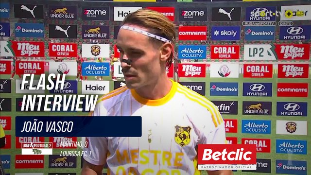 Flash Interview João Vasco (Lusitânia Lourosa)