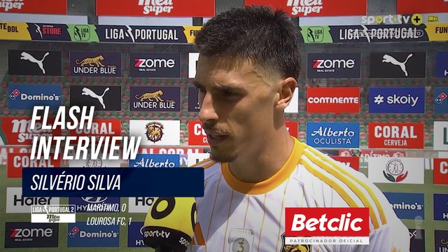 Flash Interview Silvério Silva (Lusitânia Lourosa)