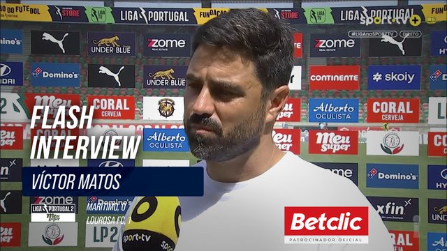 Flash Interview Víctor Matos (Marítimo)
