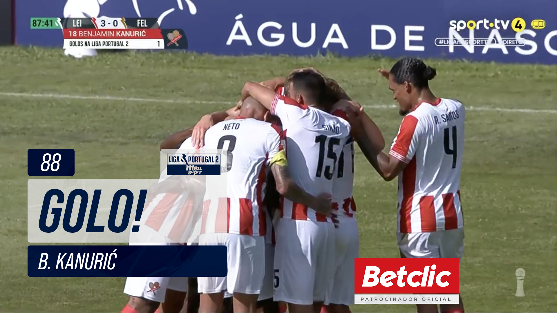 GOLO! Leixões, B. Kanurić aos 88', Leixões 3-0 Felgueiras
