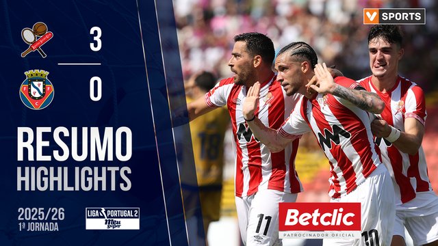 Liga Meu Super (1ª Jornada): Resumo Leixões 3-0 Felgueiras