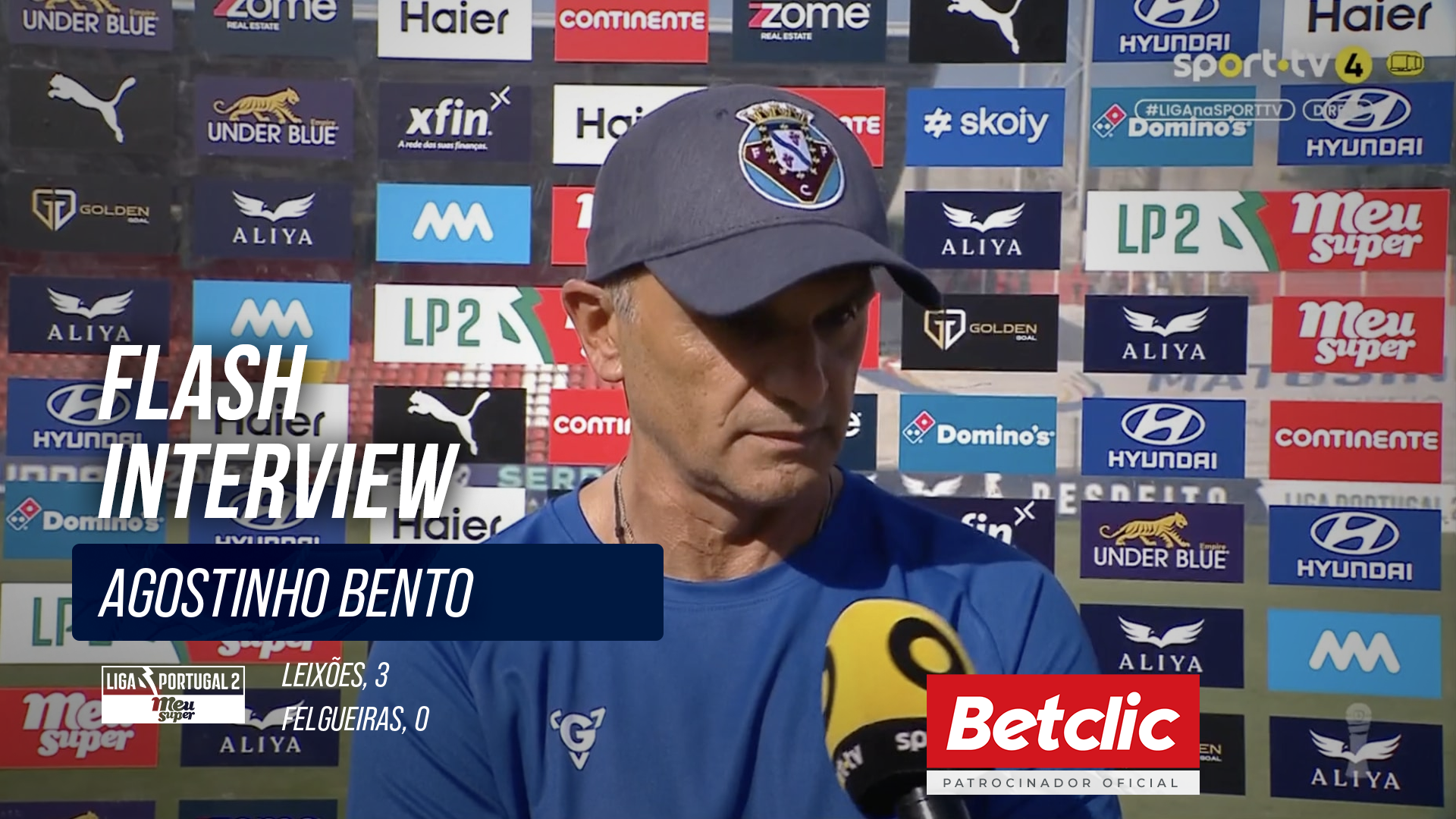Flash Interview Agostinho Bento (Felgueiras)