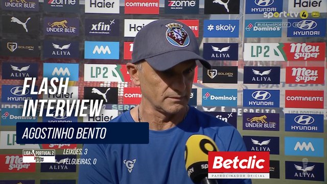 Flash Interview Agostinho Bento (Felgueiras)