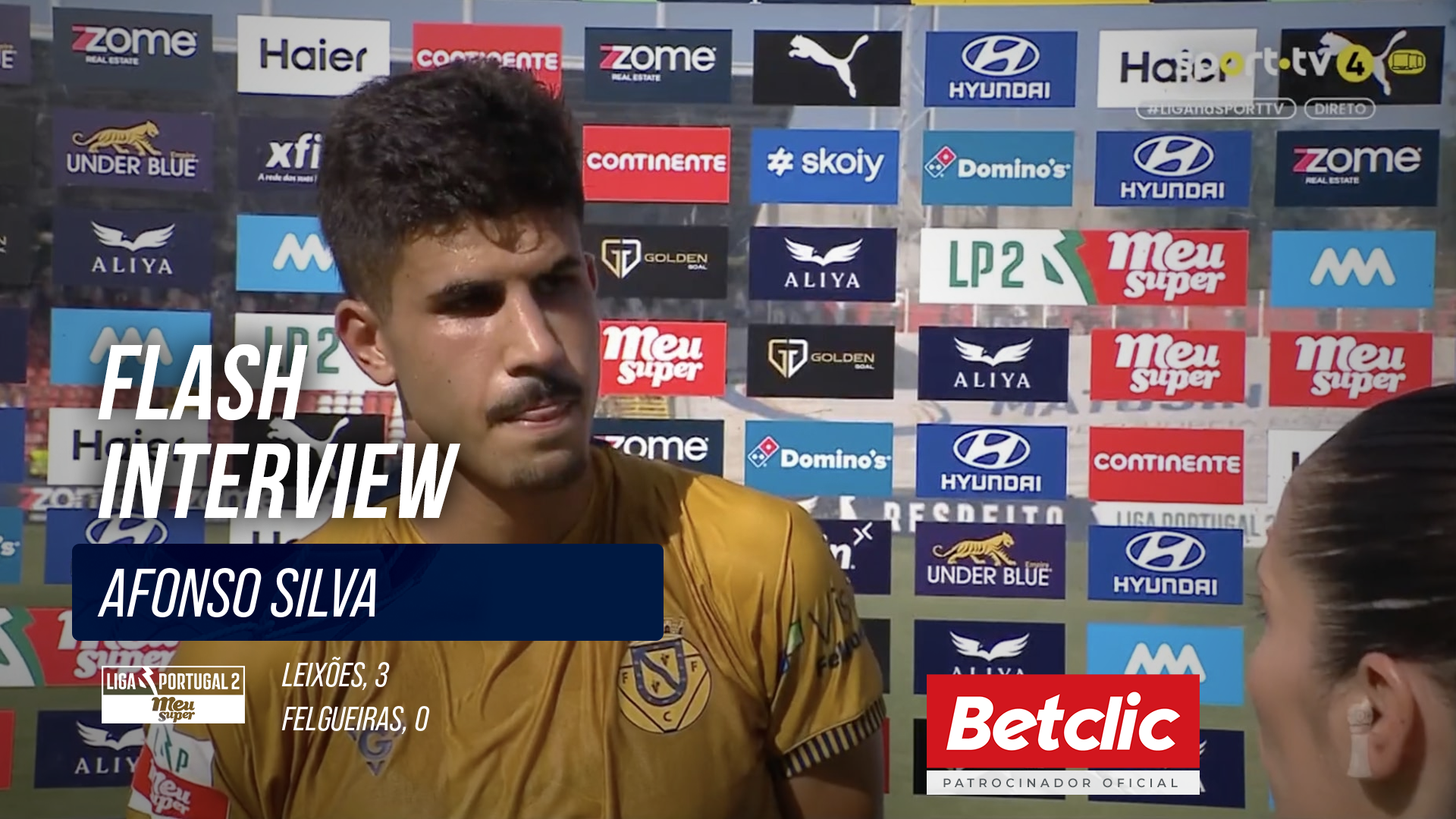 Flash Interview Afonso Silva (Felgueiras)