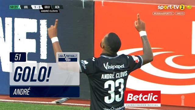 GOLO! Académico, André aos 51', U. Leiria 1-2 Académico