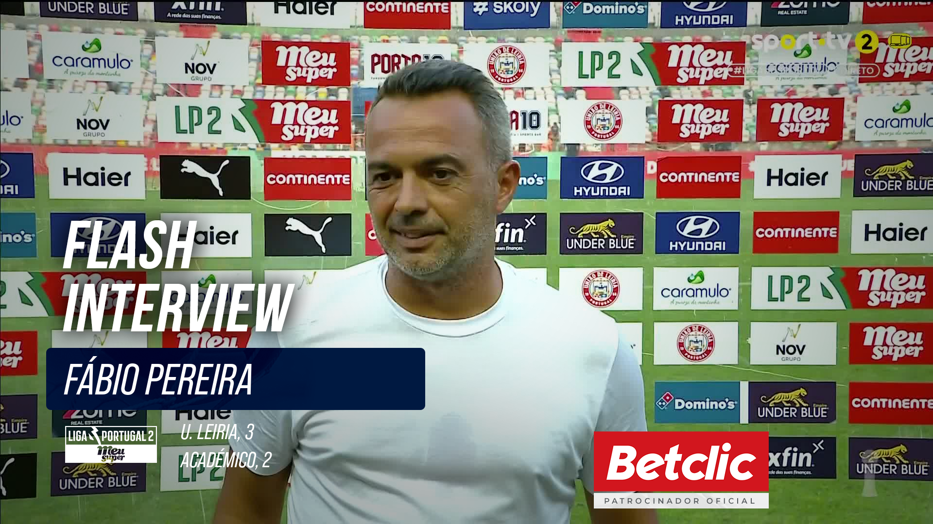 Flash Interview Fábio Pereira (U. Leiria)