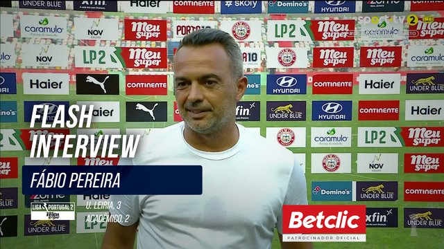Flash Interview Fábio Pereira (U. Leiria)