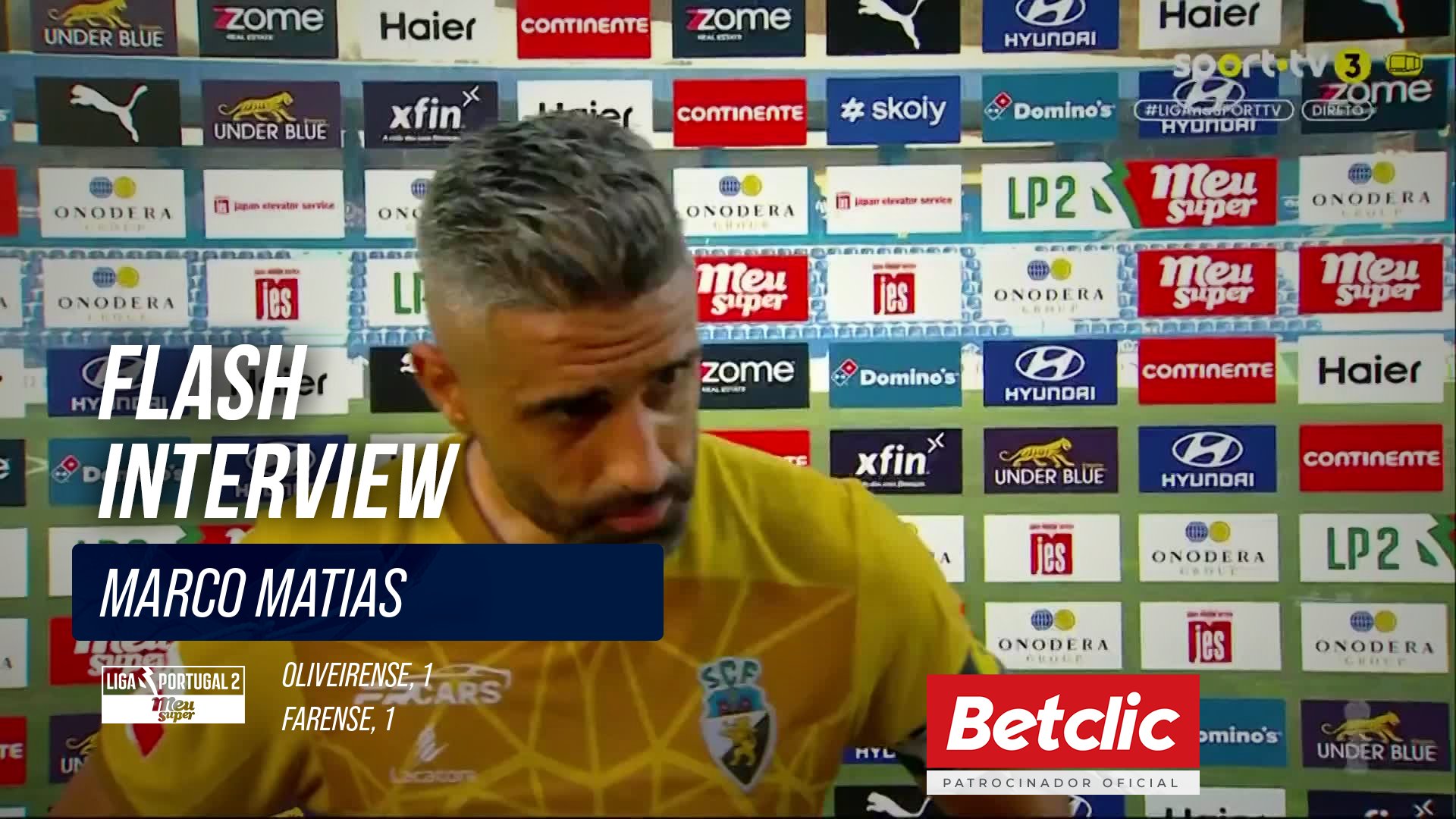 Flash Interview Marco Matias (Farense)