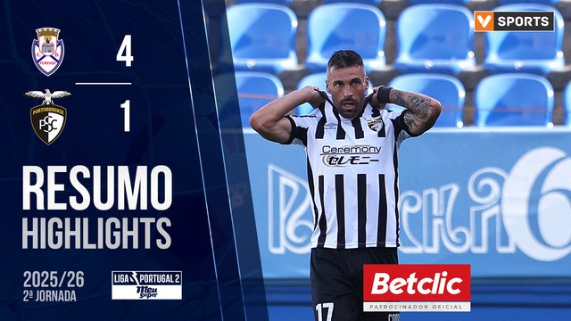 Liga Meu Super (2ª Jornada): Resumo Feirense 4-1 Portimonense