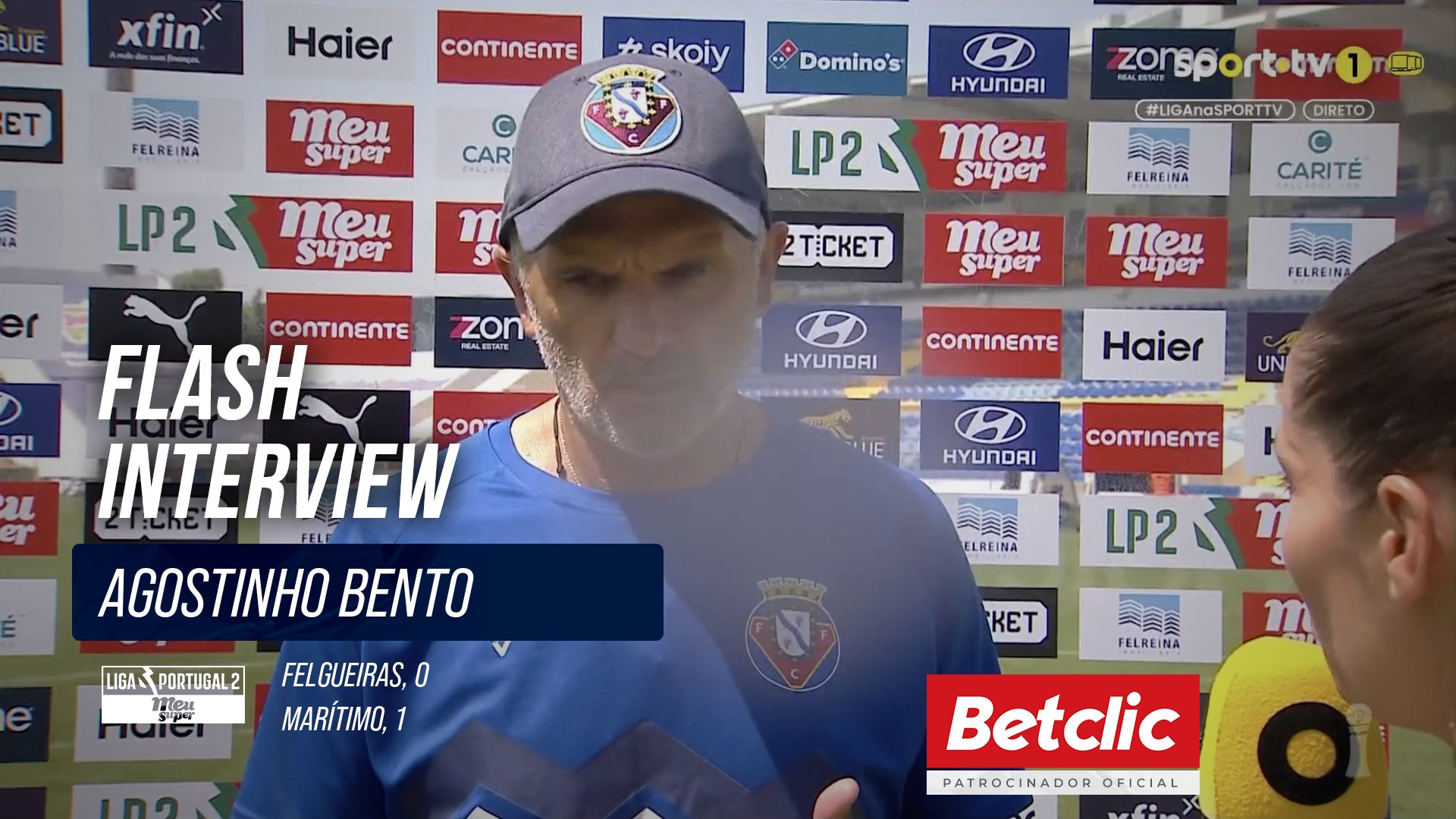 Flash Interview Agostinho Bento (Felgueiras)