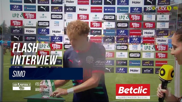 Flash Interview Simo (Marítimo)