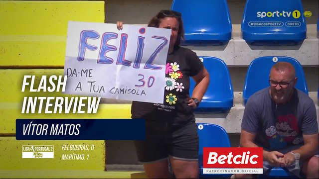 Flash Interview Vítor Matos (Marítimo)