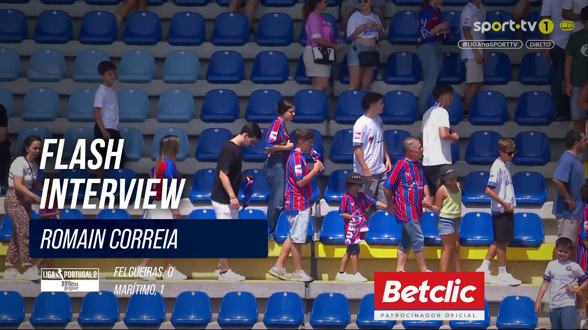 Flash Interview Romain Correia (Marítimo)