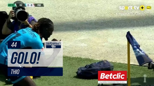 GOLO! Vizela, Thio aos 44', Vizela 2-0 FC Porto B