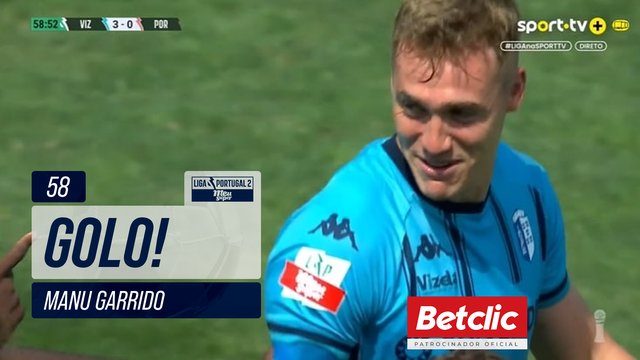 GOLO! Vizela, Manu Garrido aos 58', Vizela 3-0 FC Porto B