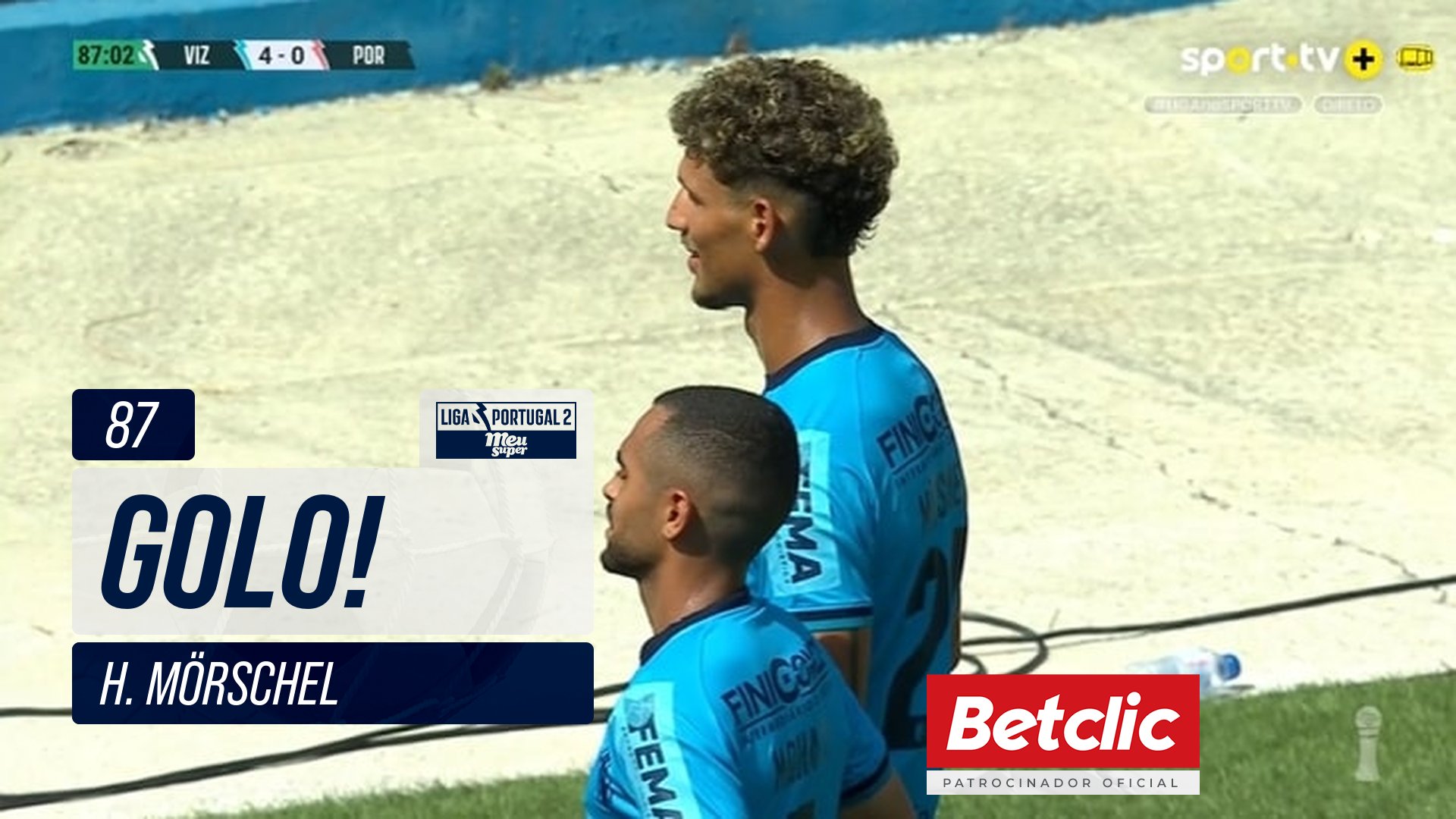 GOLO! Vizela, H. Mörschel aos 87', Vizela 4-0 FC Porto B