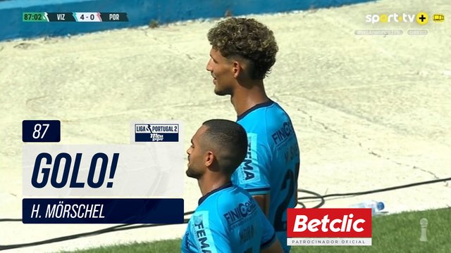 GOLO! Vizela, H. Mörschel aos 87', Vizela 4-0 FC Porto B