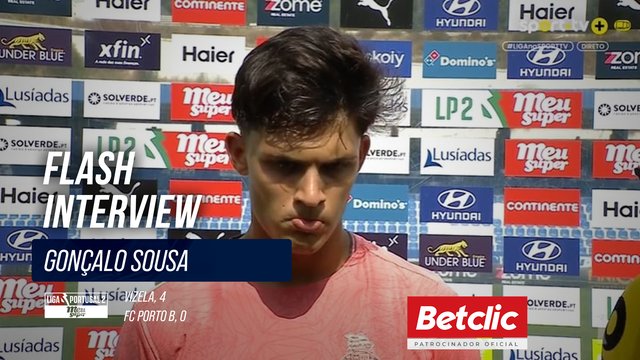 Flash Interview Gonçalo Sousa (FC Porto B)