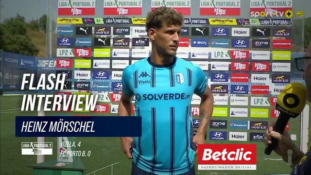 Flash Interview Heinz Mörschel (Vizela)