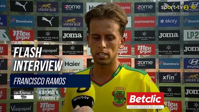 Flash Interview Francisco Ramos (P. Ferreira)