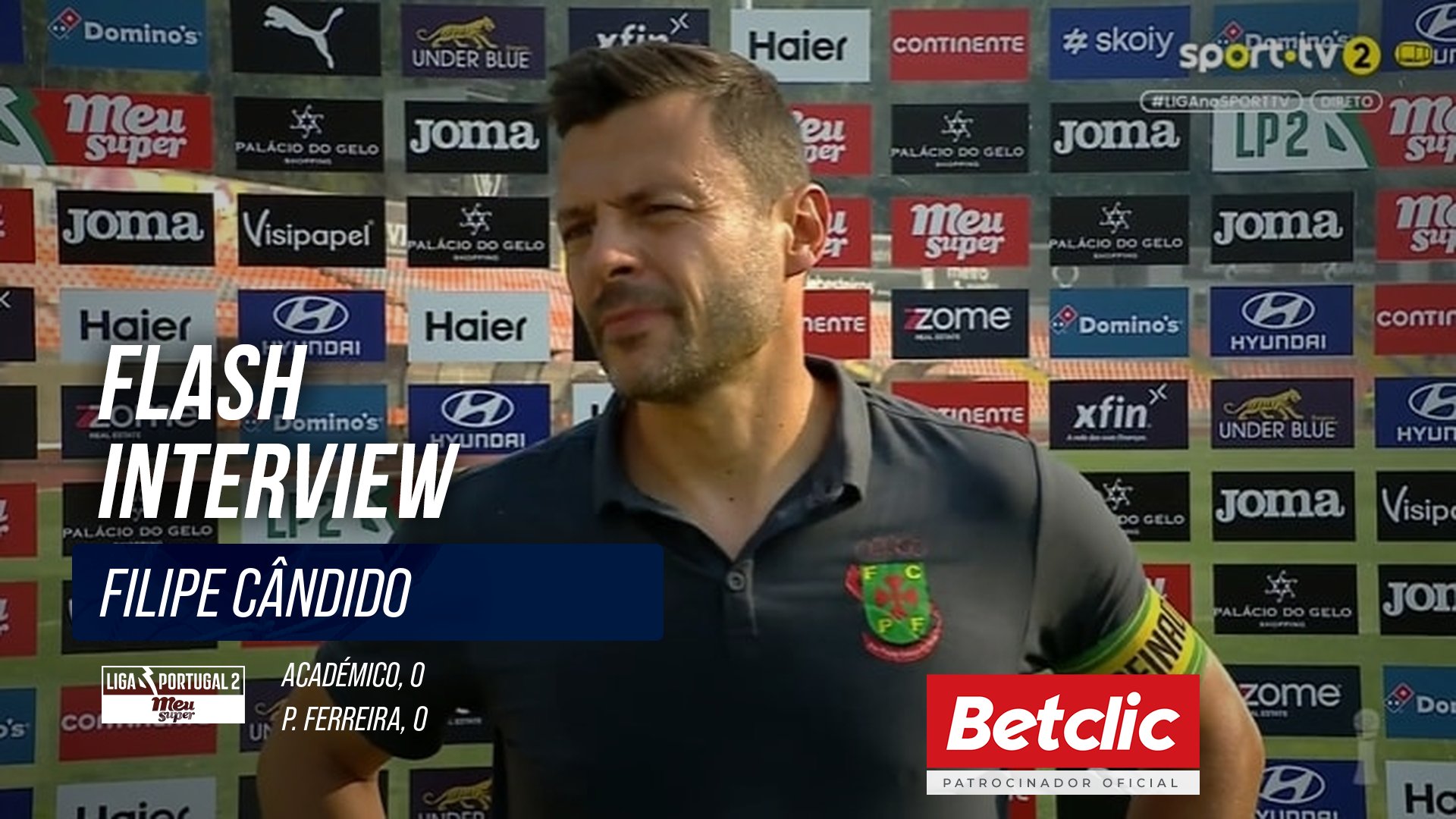 Flash Interview Filipe Cândido (P. Ferreira)