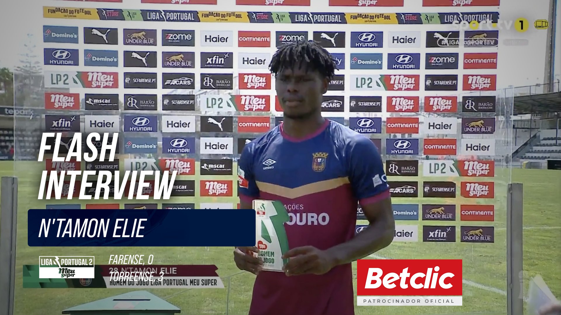 Flash Interview N'Tamon Elie (Torreense)