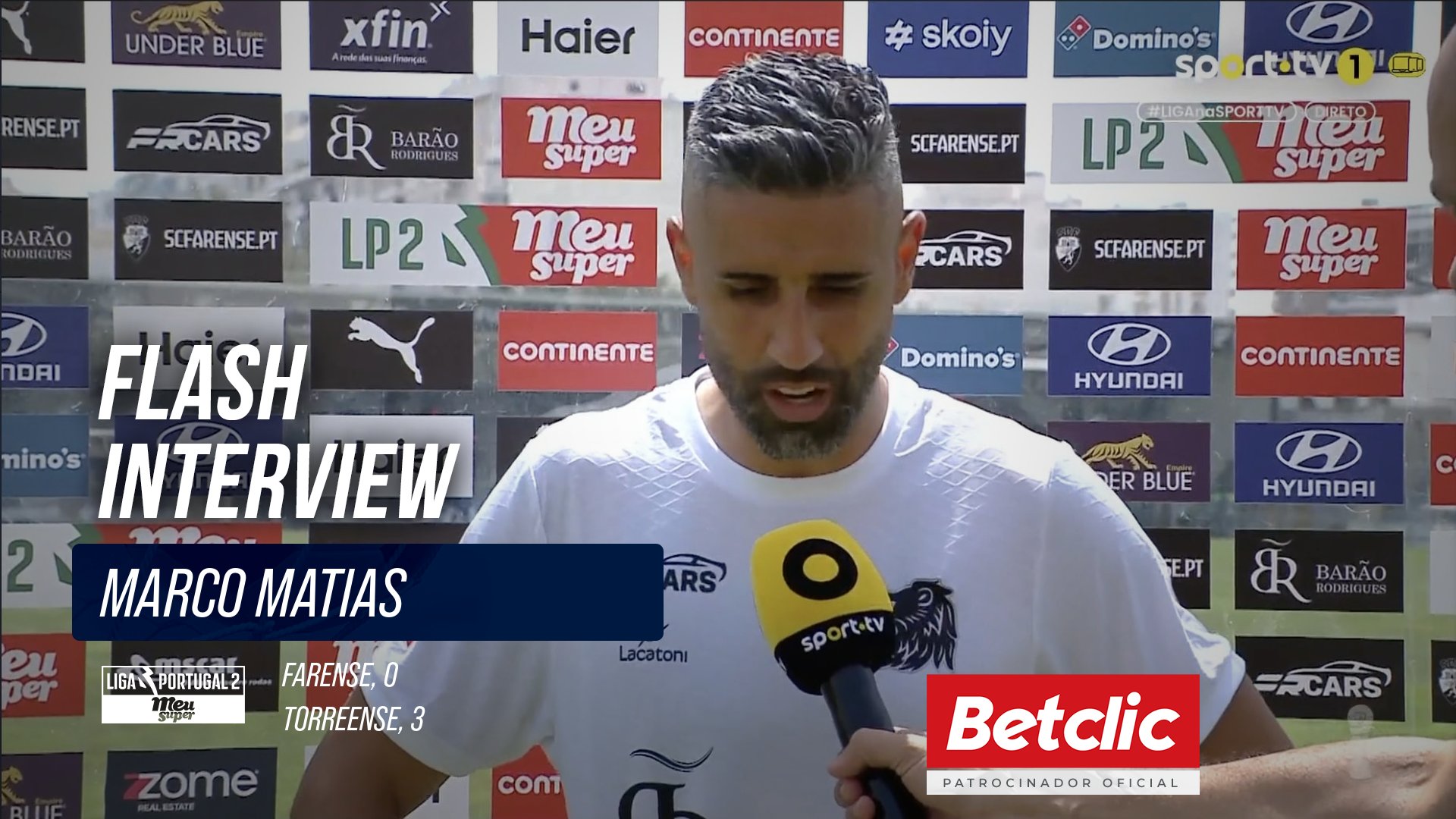 Flash Interview Marco Matias (Farense)