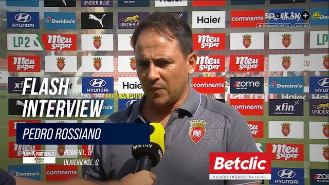 Flash Interview Pedro Rossiano (Penafiel)