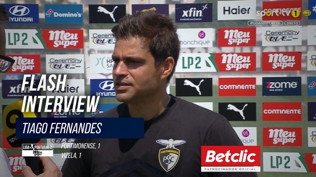 Flash Interview Tiago Fernandes (Portimonense)