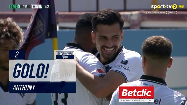 GOLO! Académico, Anthony aos 2', Torreense 0-1 Académico