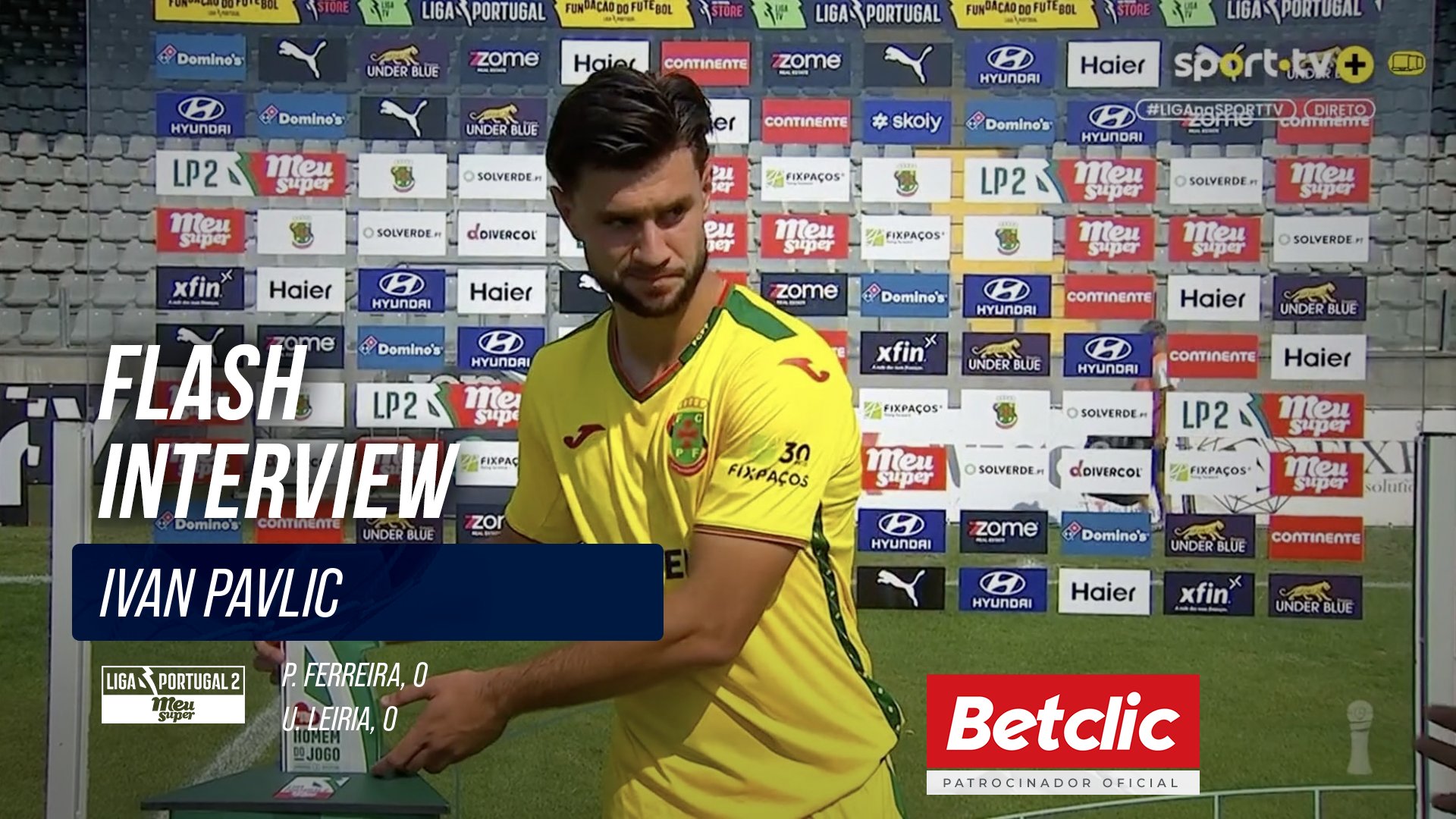 Flash Interview Ivan Pavlic (P. Ferreira)