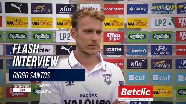 Flash Interview Diogo Santos (Torreense)