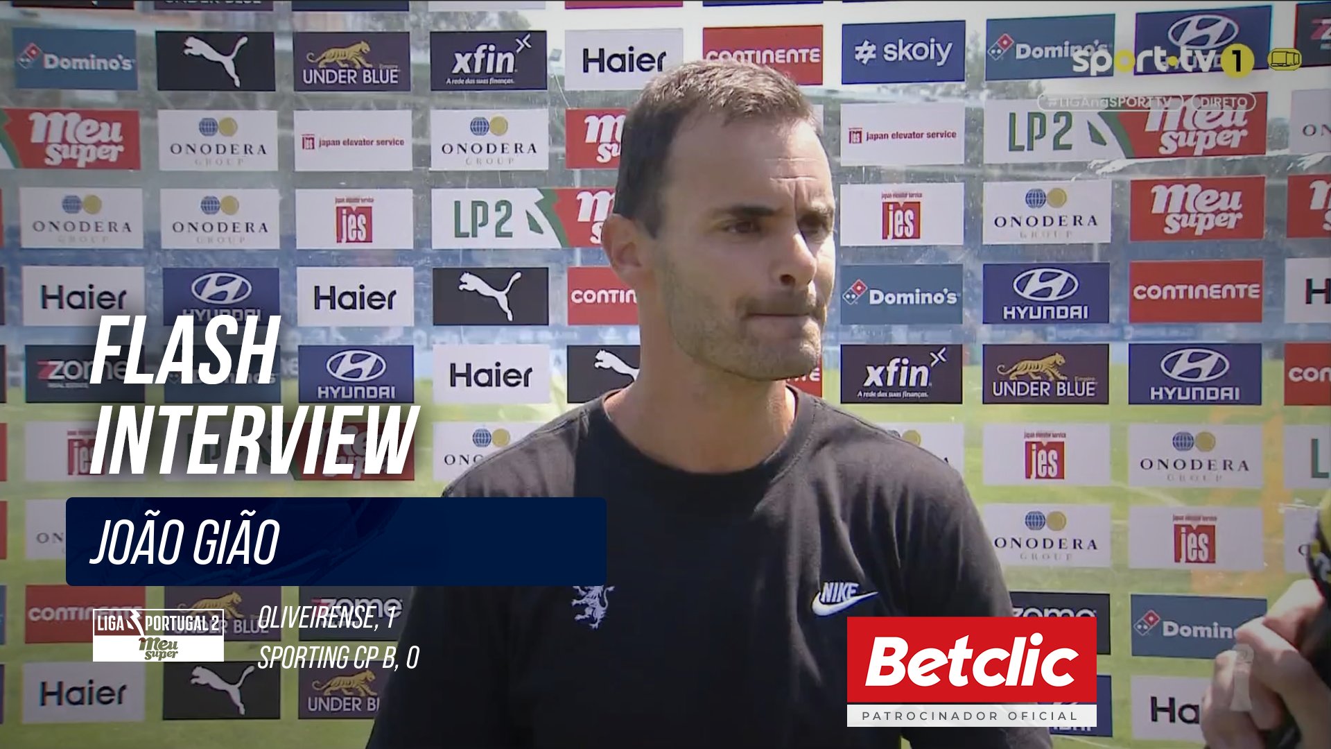 Flash Interview João Gião (Sporting CP B)