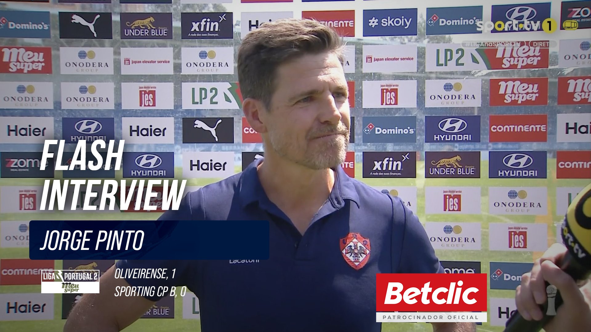 Flash Interview Jorge Pinto (Oliveirense)