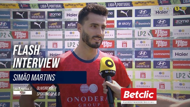 Flash Interview Simão Martins (Oliveirense)