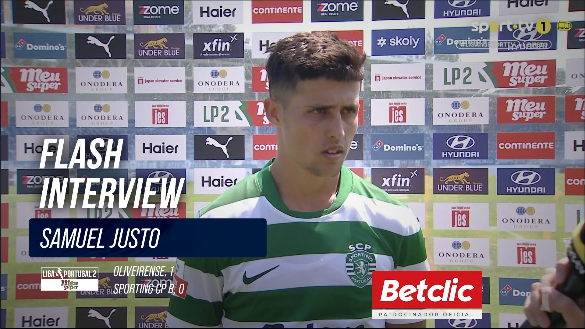 Flash Interview Samuel Justo (Sporting CP B)