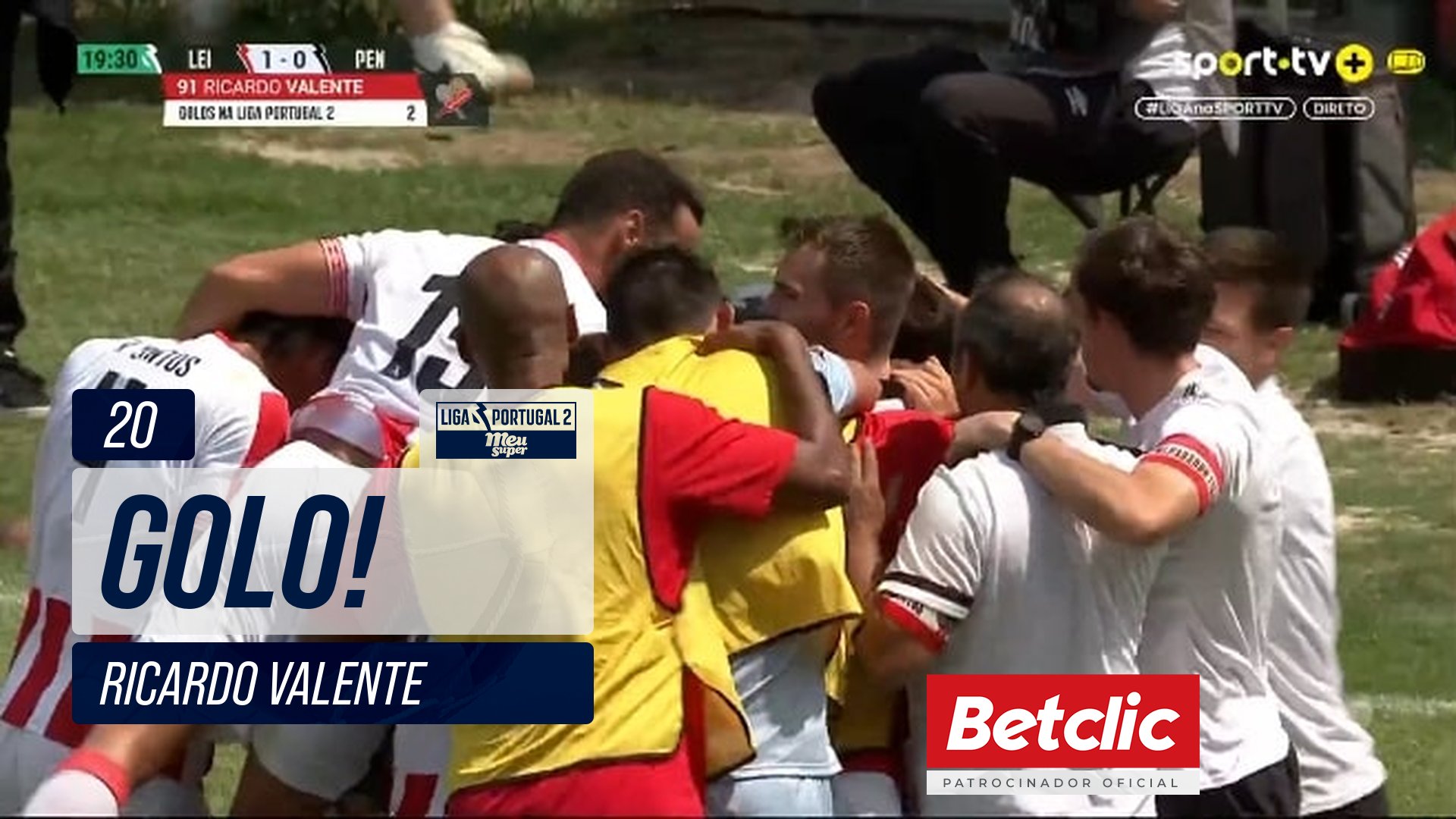 GOLO! Leixões, Ricardo Valente aos 20', Leixões 1-0 Penafiel